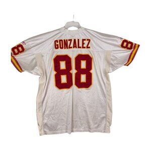 100% Authentic Reebok Tony GONZALEZ CHIEFS #88 Stiched Jersey Size 3XL 56 *